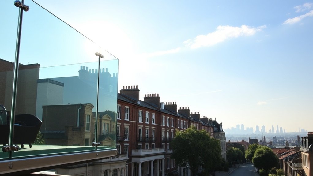 Glass Balustrades & Balconies Wallington